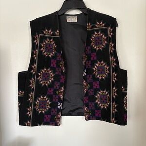 Vintage and rare Bridgehead hand embroidered vest